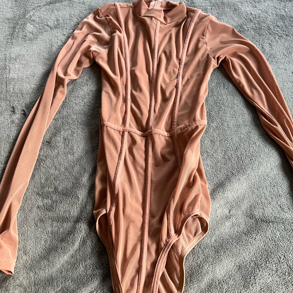 Beige bodysuit